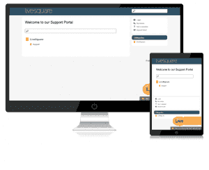 LiveSquare Live Chat Support Visitors Portal