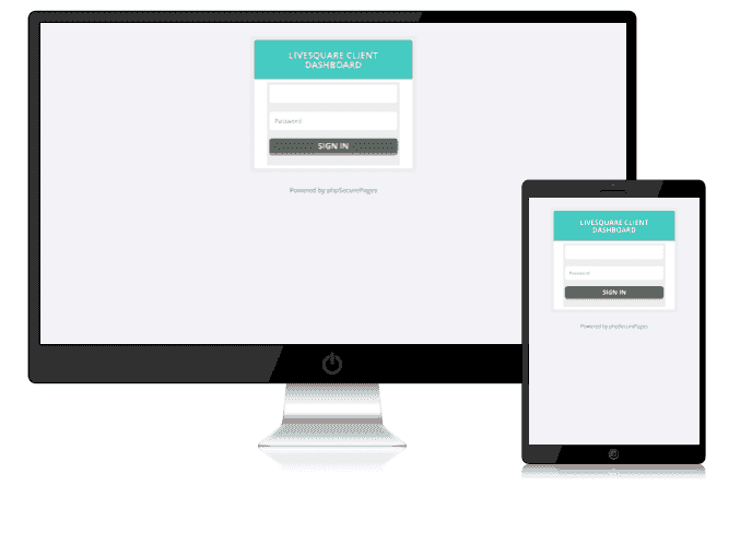 LiveSquare Live Chat Support Responsive Dashboard